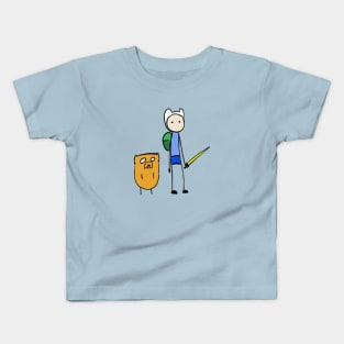 Boy and Dog Kids T-Shirt